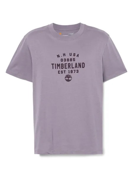 Футболка Timberland, цвет Aubergine/Light Purple