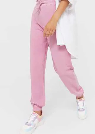 Stradivarius Спортивные Брюки Из Мягкой Ткани Светло-Розовый Xs