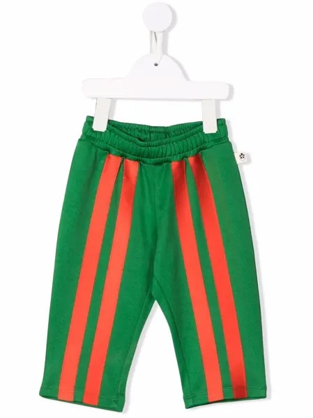 Mini Rodini спортивные брюки в полоску