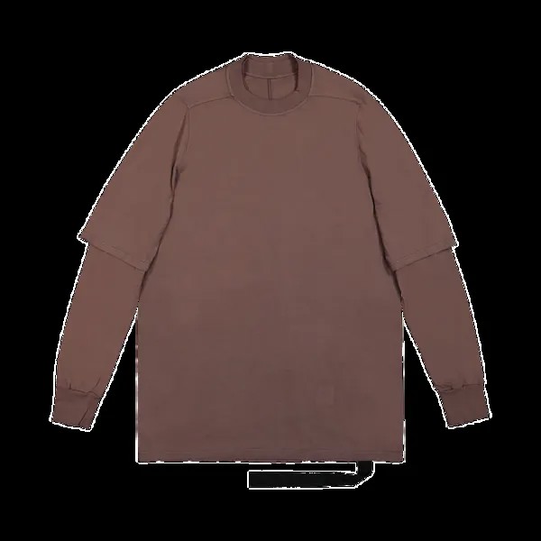 Футболка Rick Owens DRKSHDW Hustler Long-Sleeve 'Mauve', розовый