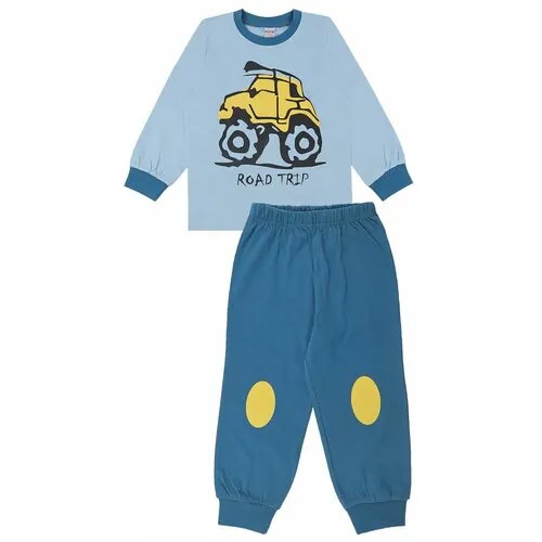 Пижама для мальчиков Bonito kids цв. голубой р.122 6544-01