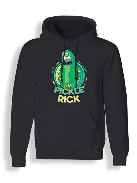 Худи унисекс СувенирShop Рик и Морти/Rick and Morty 14 черное S