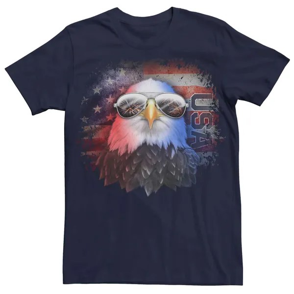 Мужские солнцезащитные очки с изображением белоголового орлана, США, футболка с рисунком Licensed Character