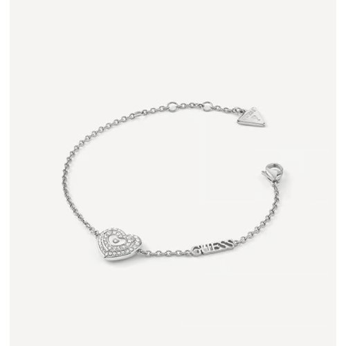 Браслет-цепочка GUESS, 1 шт., размер S, серебристый