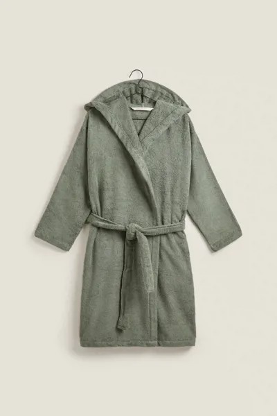 Халат мужской Zara Home 43590014 хаки XL (доставка из-за рубежа)