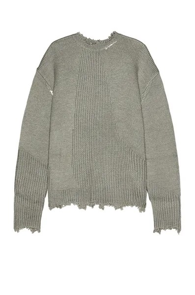 Свитер C2H4 Arc Sculpture Knit, цвет Snowflake Gray