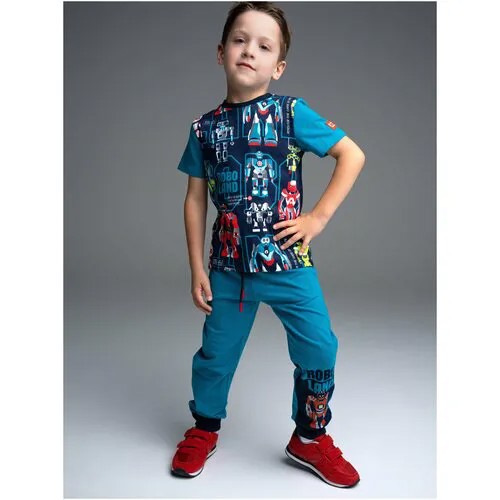 Комплект для мальчика: футболка, брюки PlayToday
