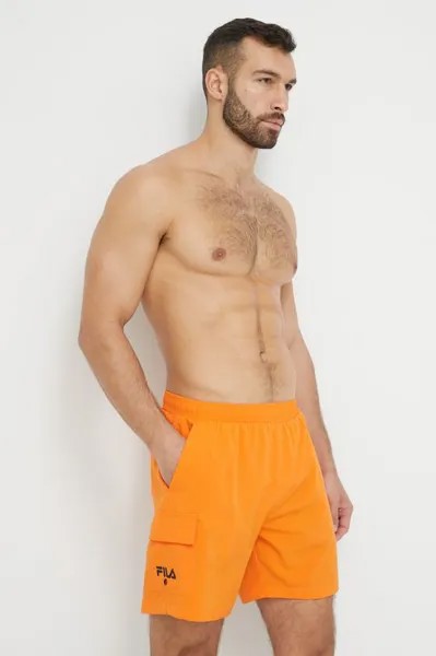 Плавки-шорты Fila, оранжевый