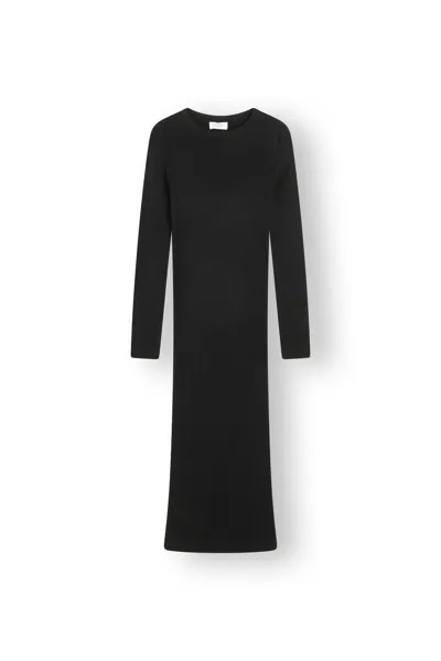 Вязанное платье Norr Sherry, черный