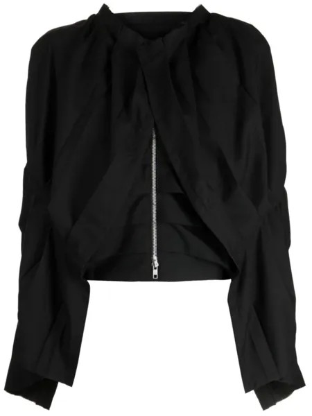 Куртка на молнии Yohji Yamamoto, черный