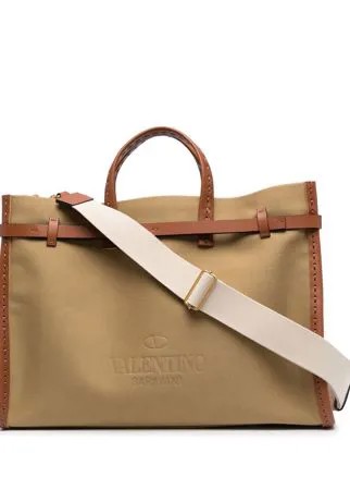 Valentino Garavani дорожная сумка с логотипом
