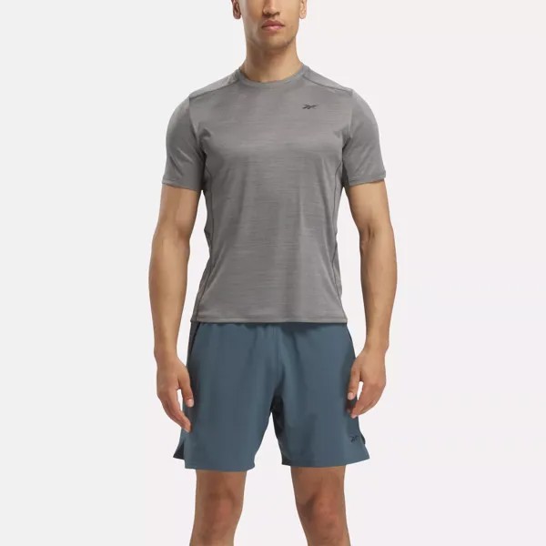 Спортивная футболка MOTIONFRESH Reebok, цвет Solid Grey