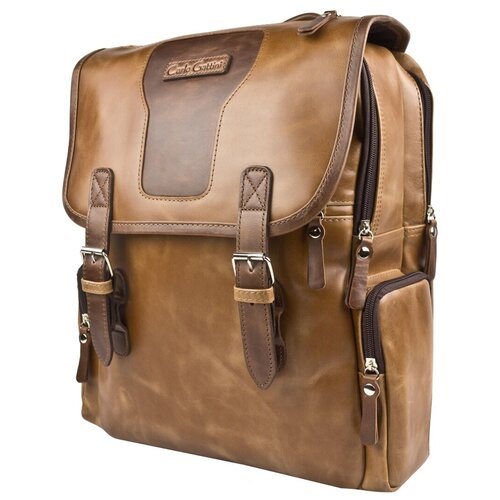 Кожаный рюкзак Carlo Gattini Santerno cognac/brown (арт. 3007-03)