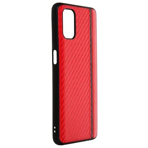 Чехол G-Case для Samsung Galaxy M51 SM-M515F Carbon Red GG-1295