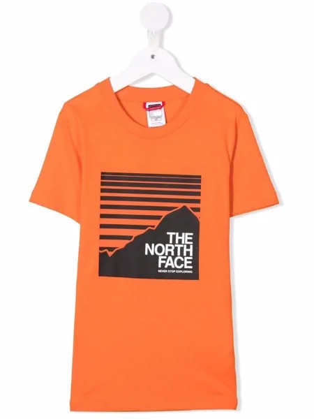 The North Face Kids футболка с логотипом