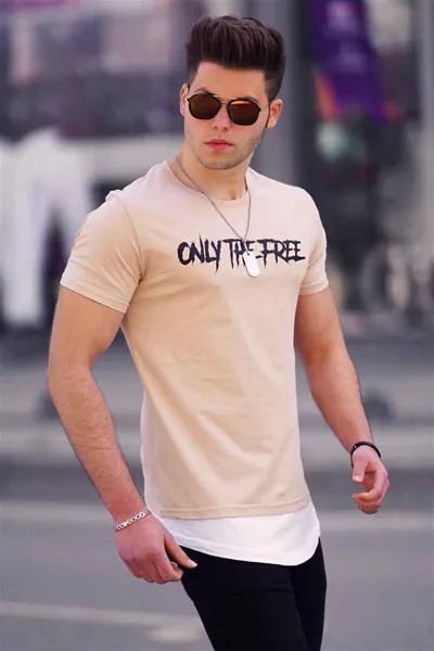 Мужская футболка с принтом Camel 4597 MADMEXT