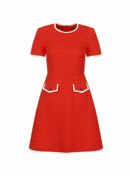Твидовое платье Valentino