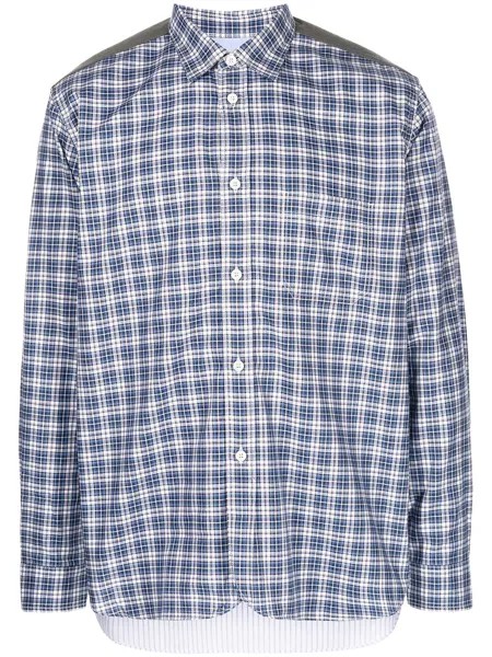 Junya Watanabe MAN рубашка в клетку
