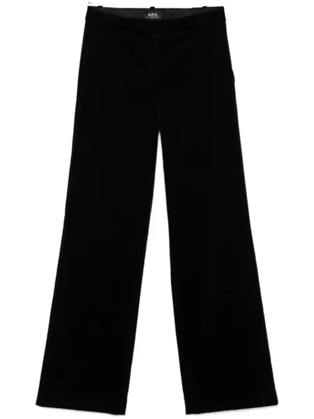 A.P.C. брюки Маргарет, черный