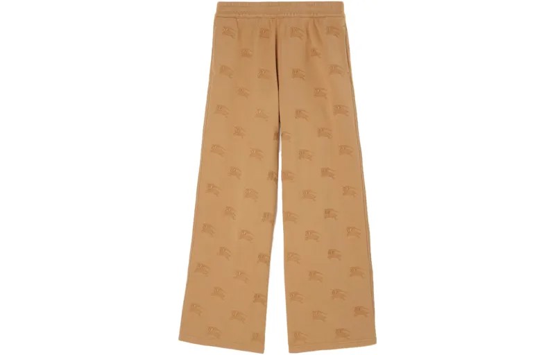 Трикотажные спортивные штаны женские коричневые Burberry