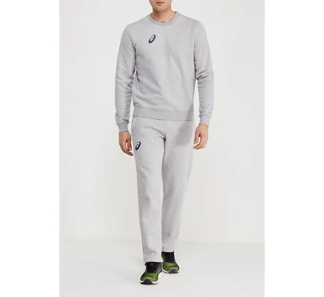 Спортивный костюм мужской Asics Man Fleece Suit серый XL