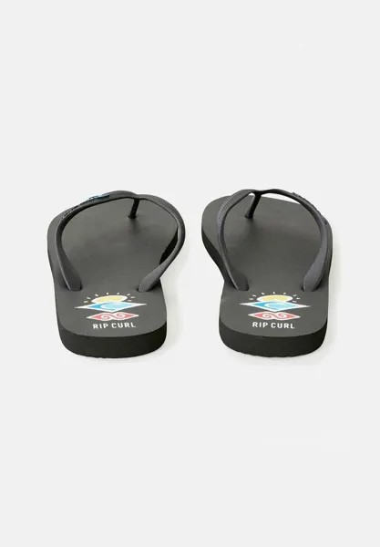 Шлепанцы ICONS OF SURF BLOOM OPEN TOE Rip Curl, черный