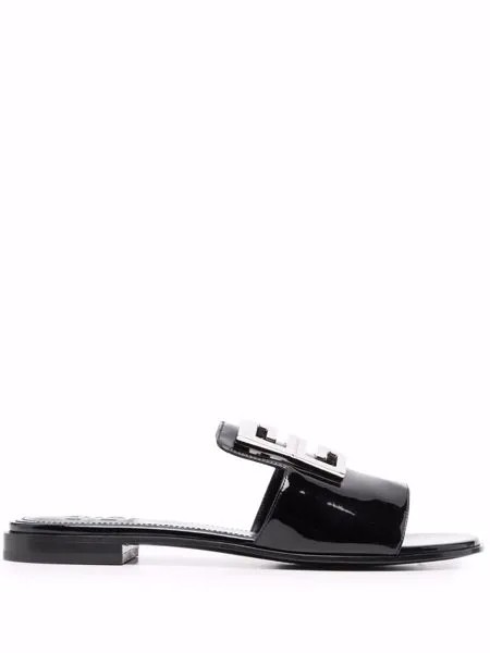 Givenchy 4G logo-plaque slip-on sandals