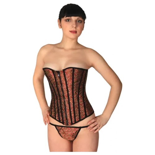 Корсет Erohot Collection, размер 44, коричневый, золотой