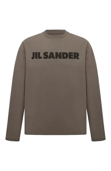 Хлопковый лонгслив Jil Sander