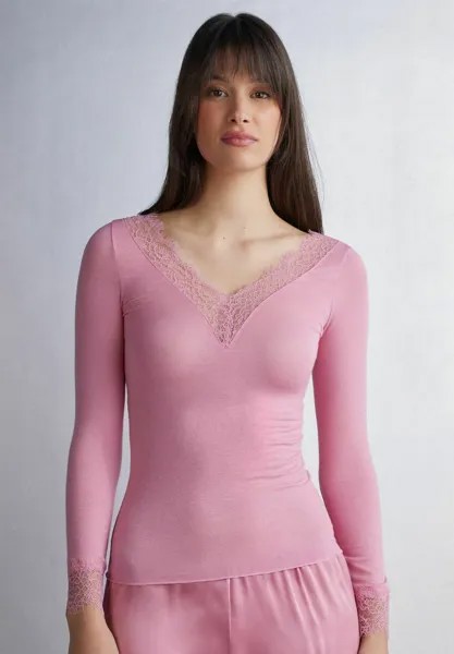 Блузка с длинными рукавами ULTRALIGHT Intimissimi, сирень