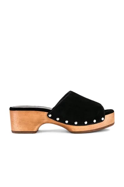 Шлепанцы Rag & Bone Mara Clog, цвет Black Suede