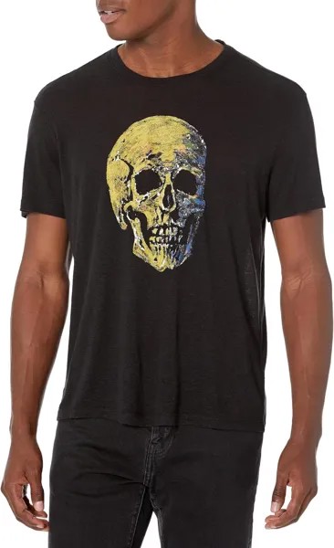 Футболка John Varvatos Painted Skull Tee KG6361Z3, черный