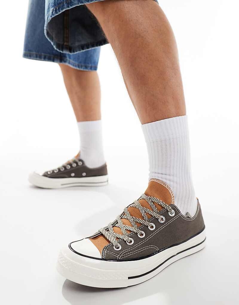 Коричневые кроссовки Converse Chuck 70