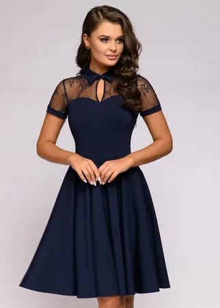 Вечернее платье женское 1001dress 0112001-01975DB синее 46