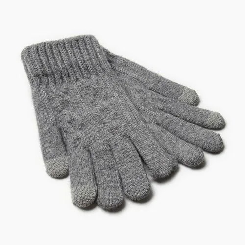 Перчатки Minaku, размер 7.5, серый