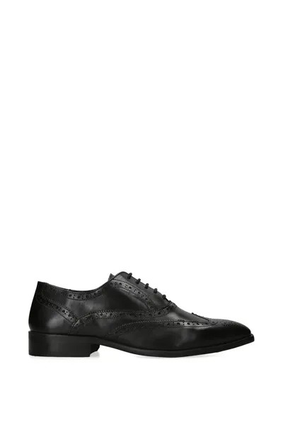 Кожаные туфли Tyson Brogue KG Kurt Geiger, черный