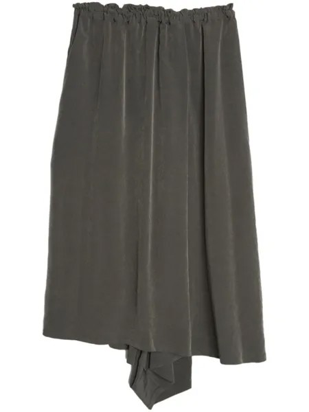 Yohji Yamamoto брюки-юбка Y-2Way, серый
