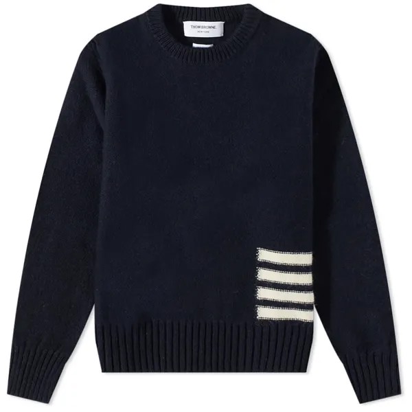 Джемпер Thom Browne Intarsia Side 4 Bar Crew Knit