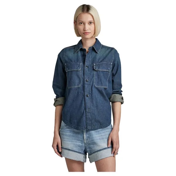 Рубашка G-Star Flap Pocket Ev, синий