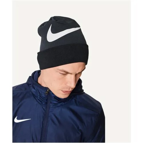 Шапка мужская спортивная Nike Beanie GFA Team - Black