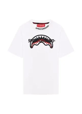 Хлопковая футболка Sprayground