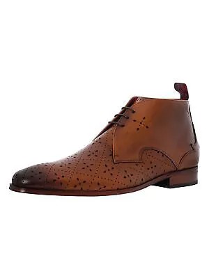 Мужские кожаные ботинки Jeffery West Chukka Diamond, коричневые