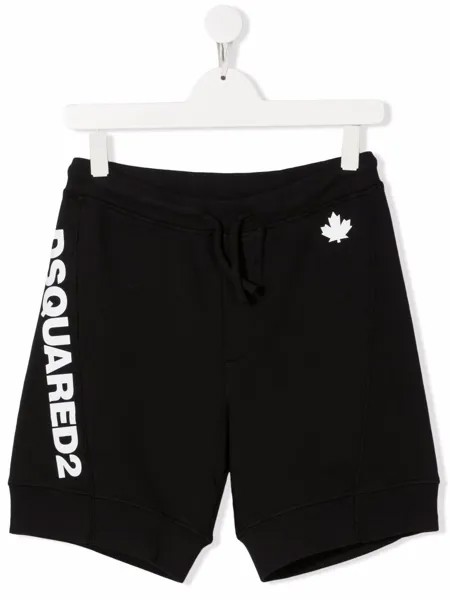 Dsquared2 Kids шорты с кулиской и логотипом