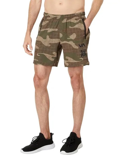 Шорты RVCA Yogger Stretch Shorts, цвет Desert Camo