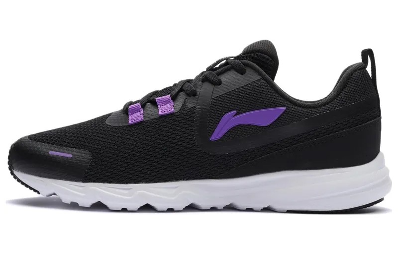 Кроссовки LINING Sports Life Collection Lifestyle Shoes Women's Low-top Black/Purple, фиолетовый