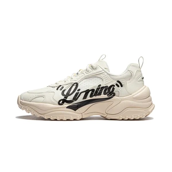 Кроссовки LINING Churui Lifestyle Shoes Men Low-top Off White, цвет Off White