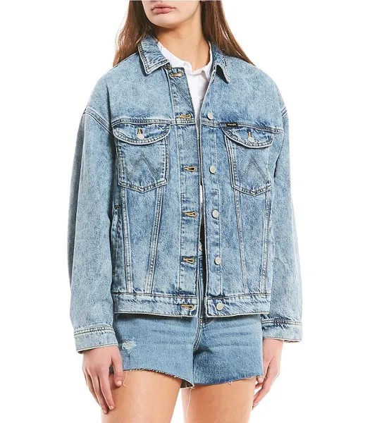 Джинсовая куртка Wrangler Girlfriend, синий