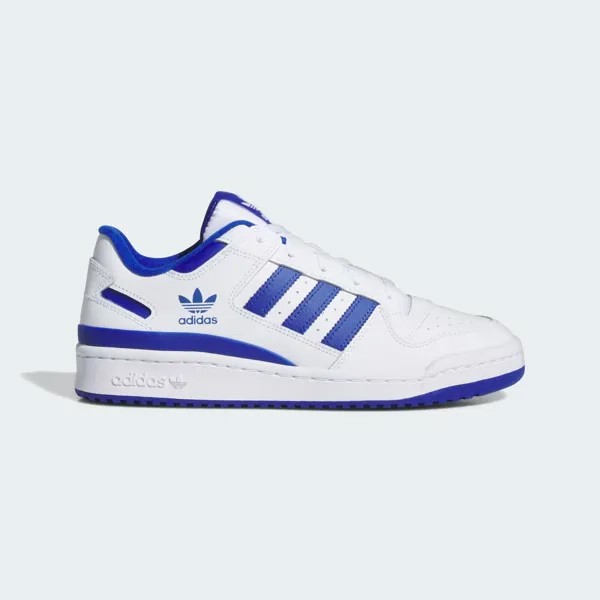 Forum Полуботинки Adidas, цвет Cloud White/Royal Blue/Cloud White