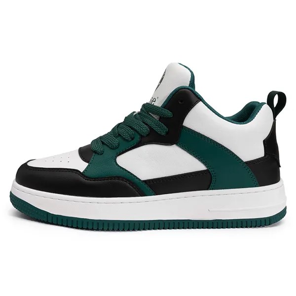 Кроссовки Loz Skateboarding Shoes Unisex Low-top Green/White, зеленый