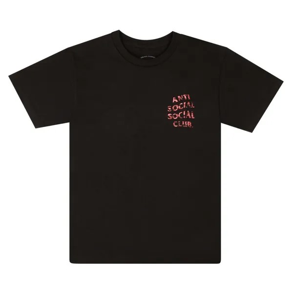 Футболка Anti Social Social Club Wild Life Short-Sleeve 'Black', черный